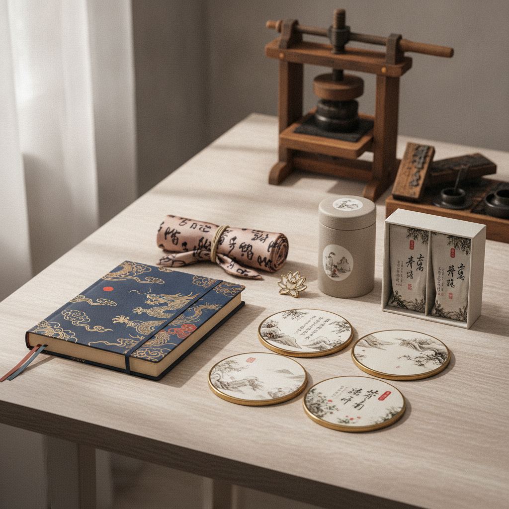 精美印刷的文化周边产品,提升品牌与用户情感联结。